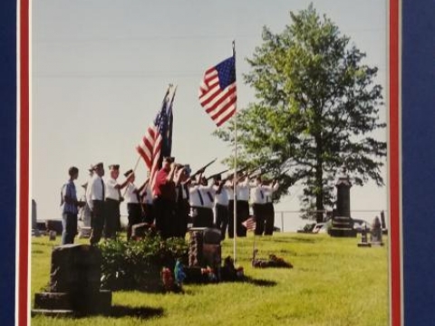 Memorial Day at the local cemetery