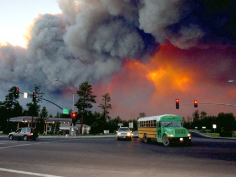 June 2002:  Legion Post 30 Helps Evacuees