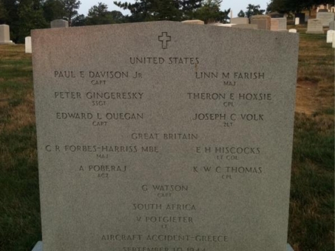 CPL EDDIE G. ANDERSON - World War I    &     CPL THERON E. HOXSIE  - World War II 