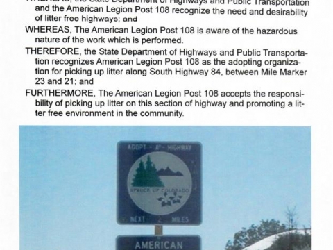 Highway Clean-up Throughout the Years
