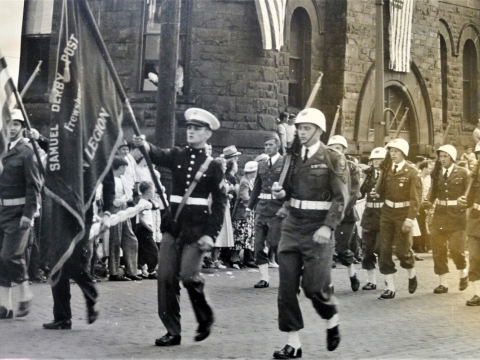 Post 556 was Active Parade Group during the 1950's