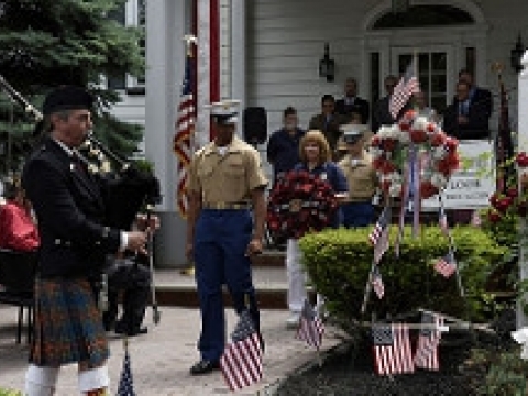 Morning Service at Borough Hall - Memorial Day 2016