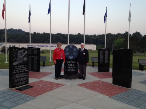Cmdr & Mrs. Jensen Visit Post 508