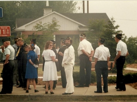 Memorial Day Dedication in Jersey Shore, Pa