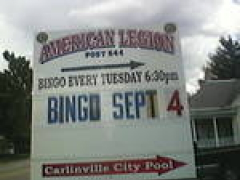 post sign