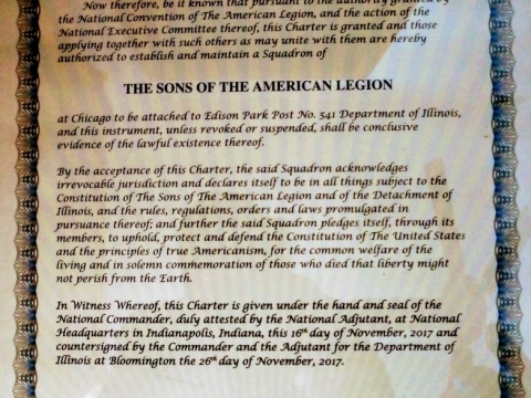 Sons of American Legion Squadron 541