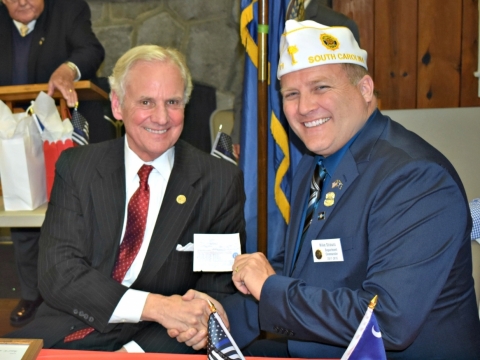 Post 71's Michael Strauss South Carolina Department commander 2017-2018