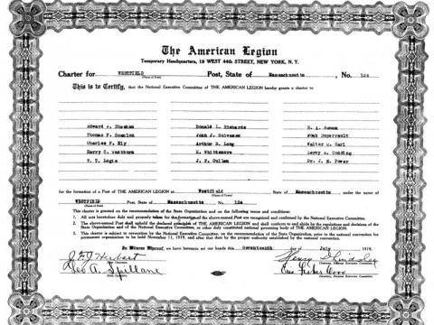 Charter July 17, 1919