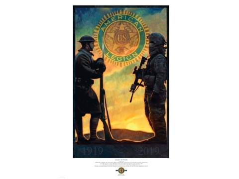 Centennial Lithographic Print