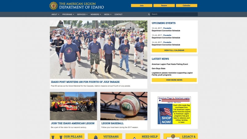 Department Spotlight: Idaho creates website that mirrors national’s 