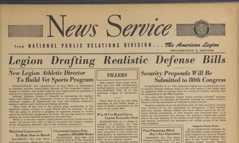 Forty years of Legion press releases now on Digital Archive