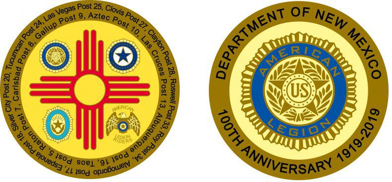 Departments utilizing coins as Centennial initiative