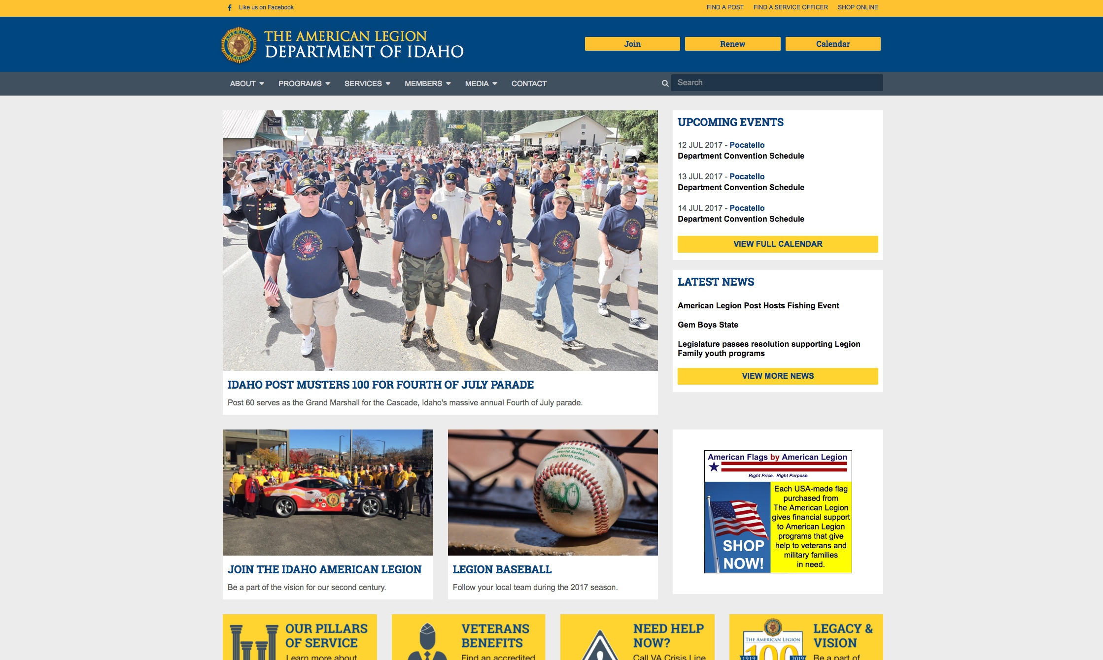 Department Spotlight: Idaho creates website that mirrors national’s 