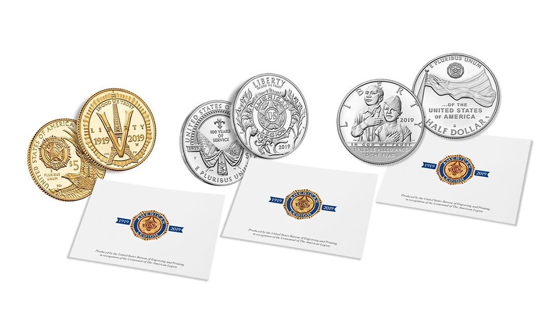 Newly released Legion centennial coin and emblem print set available