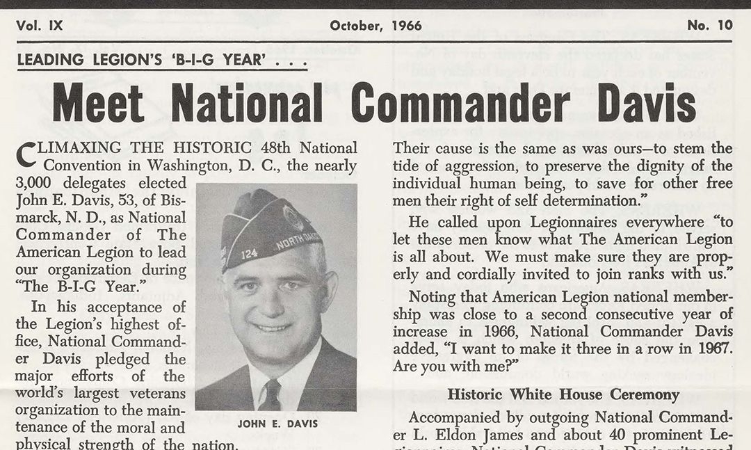 Discover Legion history with more than 50 years of digitized newsletters