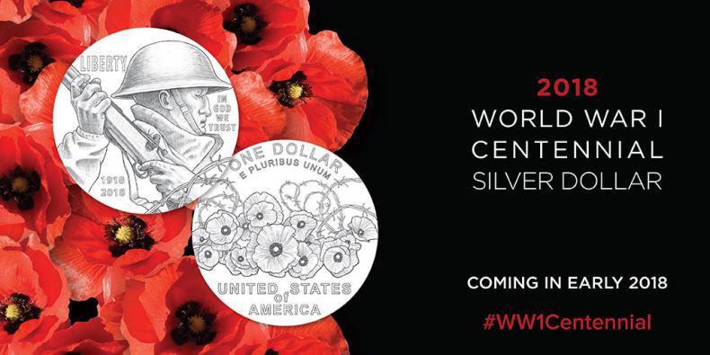 Mint unveils World War I centennial coin