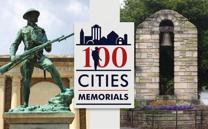 Fifty World War I memorials designated ‘centennial memorials,’ receive grants
